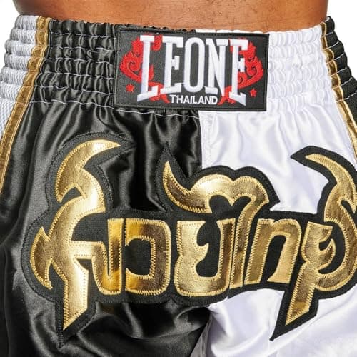 LEONE 1947 Pantaloncini Boxe Sportif Mixte pour Usage Sportif et Entraînement - Élastique - Gris