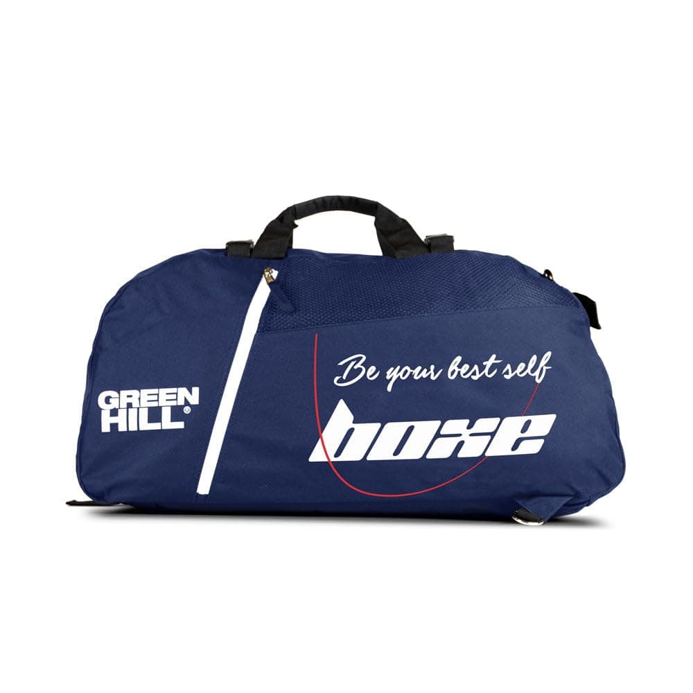 Sac à dos Green HILL BOXING sport bleu marine 50cm x 30cm x 25cm