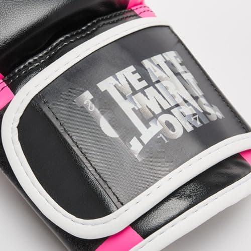 Leone Gants Boxe GN333 Noir pour Combattants de Boxe (10 Paires) - Ergonomiques et Durables - Idéaux pour Entraînements