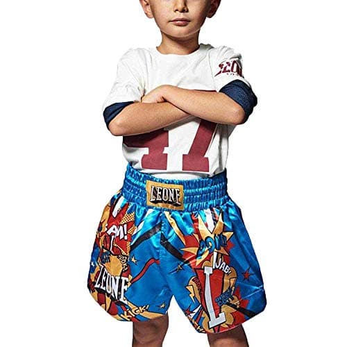LEONE 1947 Unisex Kid's Hero Shorts — Bleu Ciel