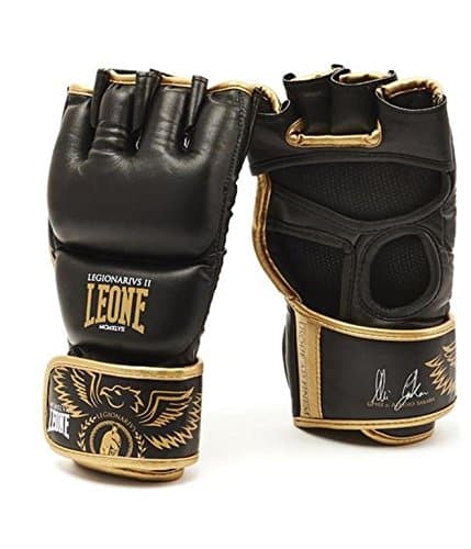 Gants MMA Leone 1947 Legionarius Unisexe Adulte Noir Taille XL
