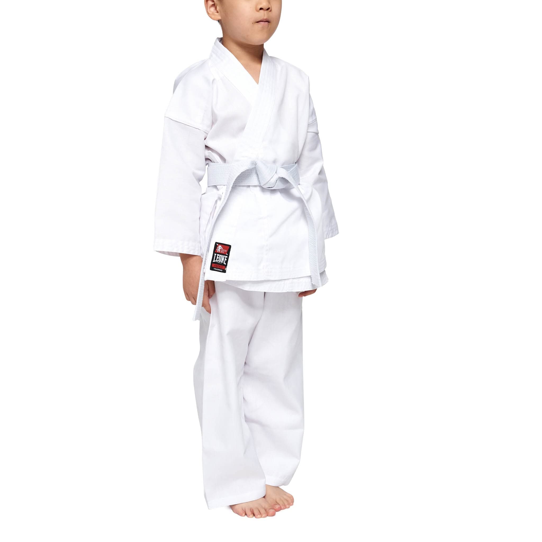 #LEONE 1947 Entraînements karaté - Hommes - Sportifs - Élastique Stretchable - Gris - M-38