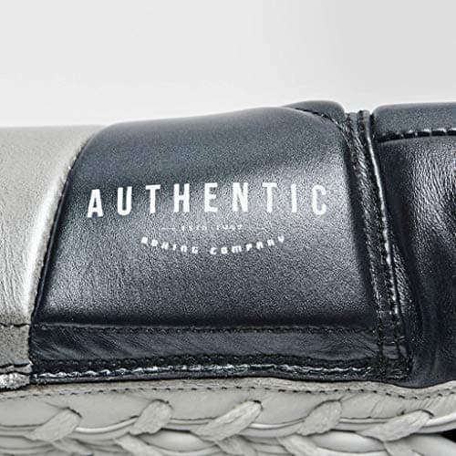 Gants de boxe Leone 1947 authenticunisexe, grande taille, gris, 10 oz, combat