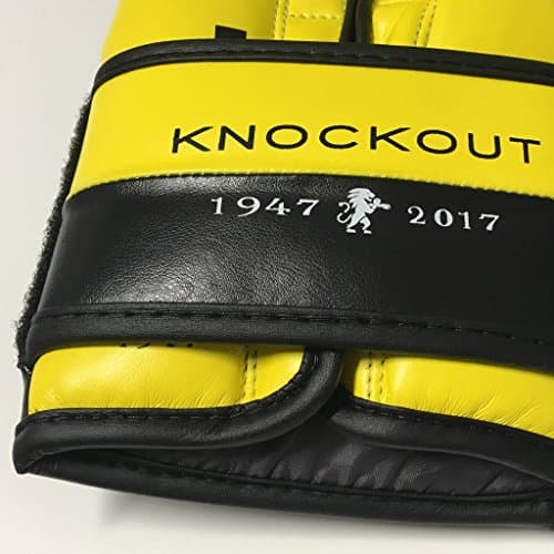 LEONE 1947 Knockout Gants de Boxe Mixtes pour Combattants Professionnels et Dé butants sur Gym et Ring
