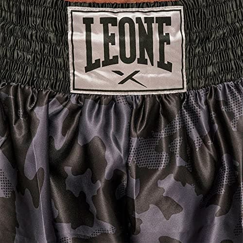 LEONE 1947 Pantalon de Boxe Camoblack Mixte - Short Sparring Comfortable Durable