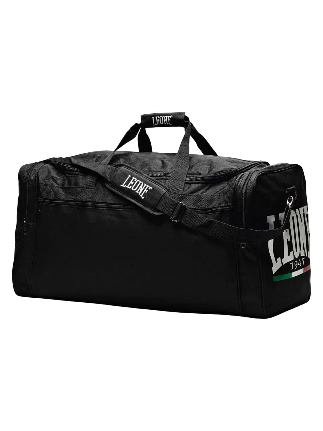 LEONE 1947 | Sac de Sport pour Adulte Unisexe | Noir | Taille Unique | Meilleures Séries de Sac de Sport AC909