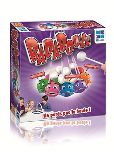 Megableu - BADABOULE - Jeu de Société amusant pour enfants dès 5 ans - Meilleur Jeu d'adresse et d'ambiance - Ne Perdez