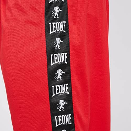 LEONE 1947 Short Boxer Rouge Mixte Polyester Stretch Comfortable Mixte