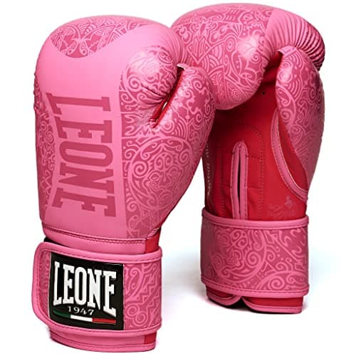 Leone 1947 Gants de Boxe Maori Étendus pour Combattants professionnels et amateurs lors des entraînements et combats, of — Rose
