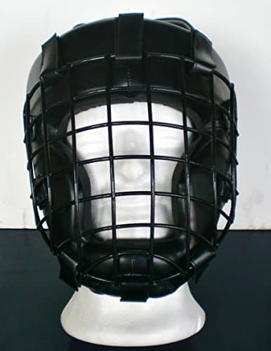 mmasport Visière de protection amovible pour casque de boxe MMA - Protection face aux coups, Comfortable à Porter, Ideal