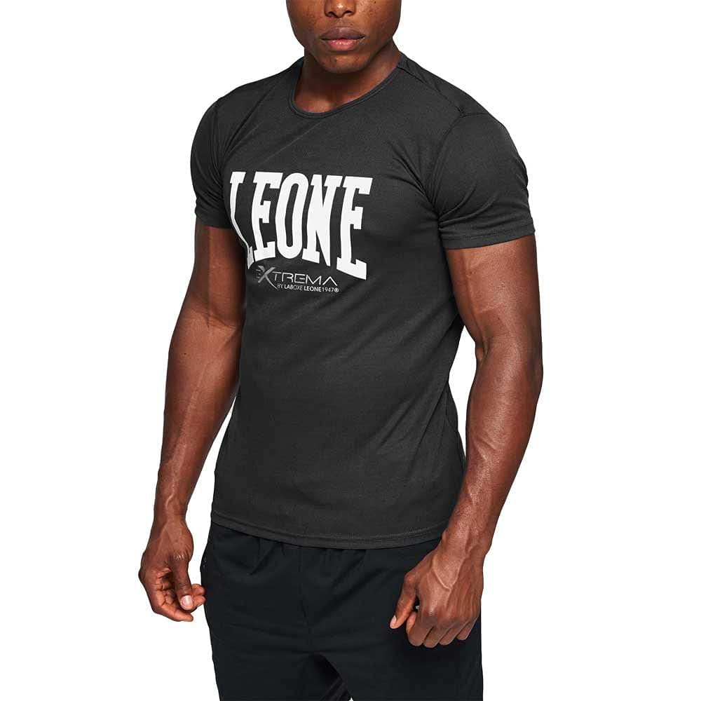 LEONE 1947 T-Shirt Logo Mixte - Confortable, 100% Coton, Mode Femme-Homme