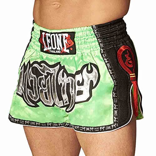 SEO Title: LEONE 1947 Courte Thai Courte Adulte - Mode Femmes et Hommes - Polyester Élastique - Taille S à XXL - Popular — Vert