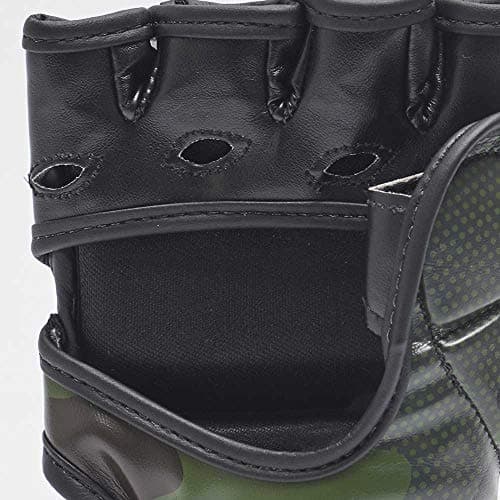 Gants MMA LEONE 1947 Camouflage Vert Professionnels Boxe Selena GP120