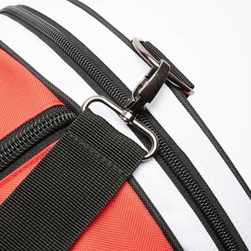 Leone 1947 Sac de sport Iconic Rouge - Multi-usages Gym Voyage, 60 x 32 cm, Sac Résistant en Rouge