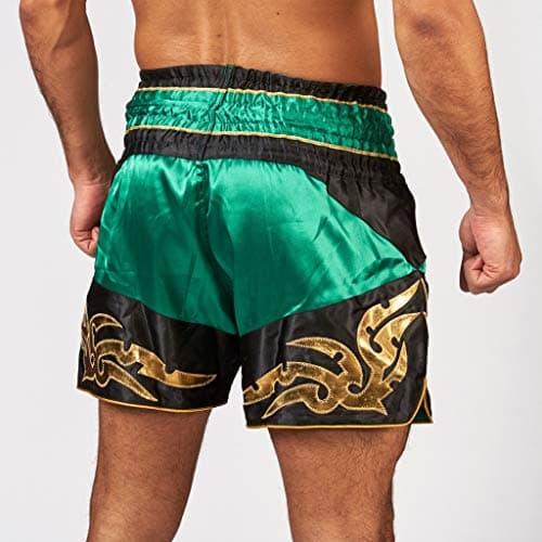 LEONE 1947 Thailand Short Kick-Thai Mixte pour Hommes en Arena Amusant et Athlétique avec Tech Fit et Taille M