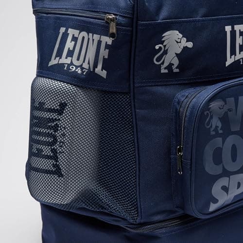 LEONE 1947 Sac à dos Ambassador tendance, unisexe, bleu, taille unique, AC952