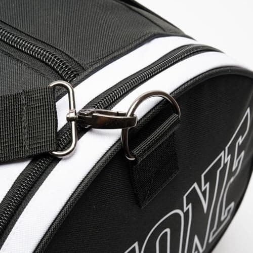Sac de sport Leone 1947 Iconic Noir - Entraînement Gym Fitness Arts Martiaux Voyage, Noir 60x32_cm