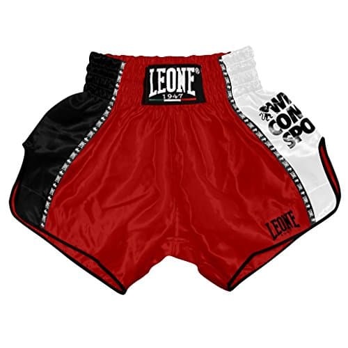 LEONE 1947 Legging de Training Short - Taille Mixte - Léger et Respirant pour Professionnels Sportifs — Rouge