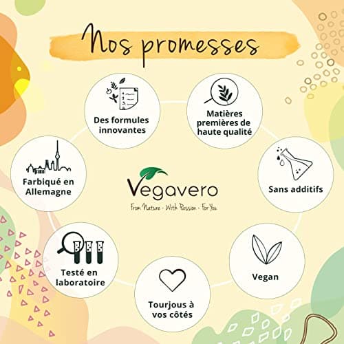 Vegavero A-Z Multivitamines et Minéraux | Sans Additifs | Homme & Femme | Énergie Anti Fatigue | 120 Gélules | VEGAN