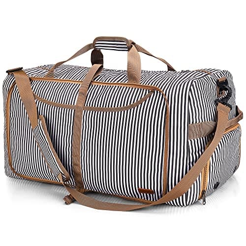 Sac de Voyage Vogshow Étanche Grande Capacité pour Homme et Femme (Gris, 80L)  
Sacs de Voyage Vogshow Étanche Idéaux po — Bande