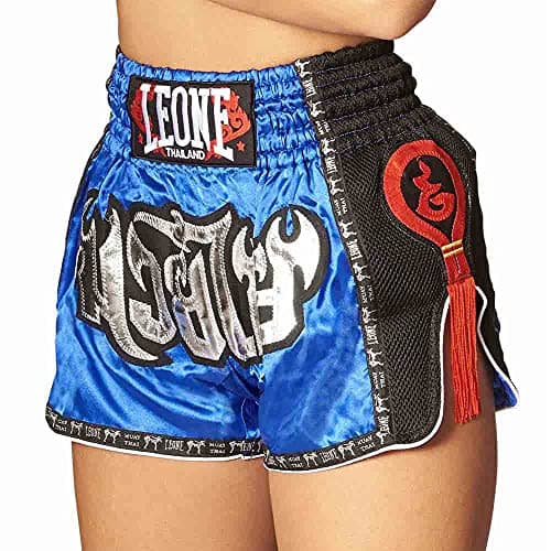 SEO Title: LEONE 1947 Courte Thai Courte Adulte - Mode Femmes et Hommes - Polyester Élastique - Taille S à XXL - Popular — Bleu