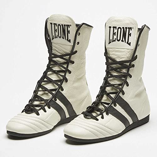 LEONE 1947 Chaussures de Boxe Mixte Légeres - Baskets Résistantes pour Home Gym & Sports de Combat - Doublure Respirante