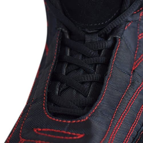 FOX-FIGHT B7 Bottes de boxe pour combat, athlétisme et fitness - Noir/Rouge
