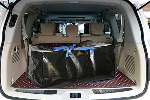 2 sacs de rangement extra-larges et épais (80×40×35cm) pour déménagement, camping et outils de jardinage avec sangles de