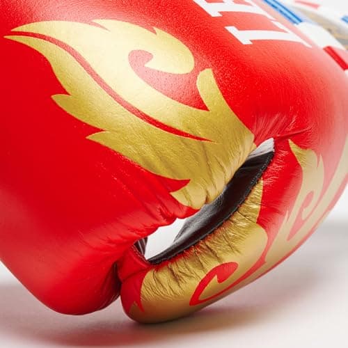 LEONE 1947, Gants de boxe Thai style 16oz, Populaire parmi les boxeurs amoureux de thai boxing, idéaux pour des entraîne