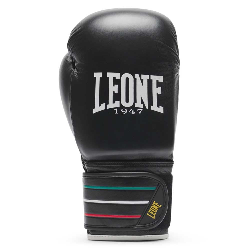 Gants de boxe en cuir artificiel Leone1947 12 Oz pour amateurs de boxe professionnelles et amèlioration de technique