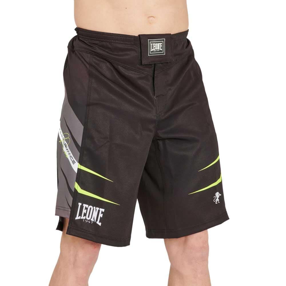 LEONE 1947 Shorts de boxe pour homme Coupe droite Genou Élastique 100% Coton Léger Comforable Mode Performance