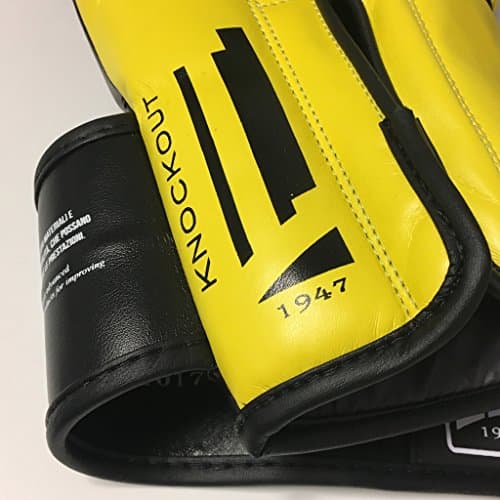 LEONE 1947 Knockout Gants de Boxe Mixtes pour Combattants Professionnels et Dé butants sur Gym et Ring