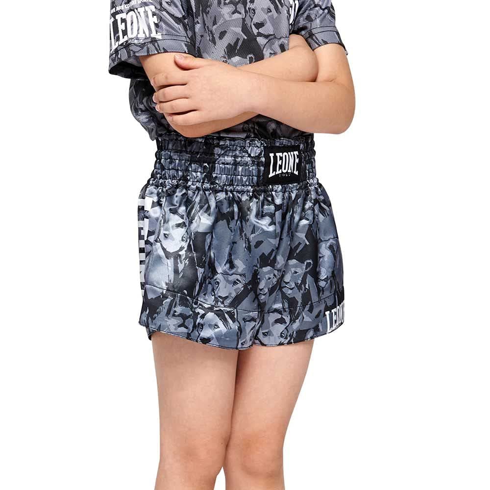 LEONE 1947 Shorts Mixte Enfant Camouflage Design - Bermuda Kids - Durable & Comfortable Kids Camo Shorts