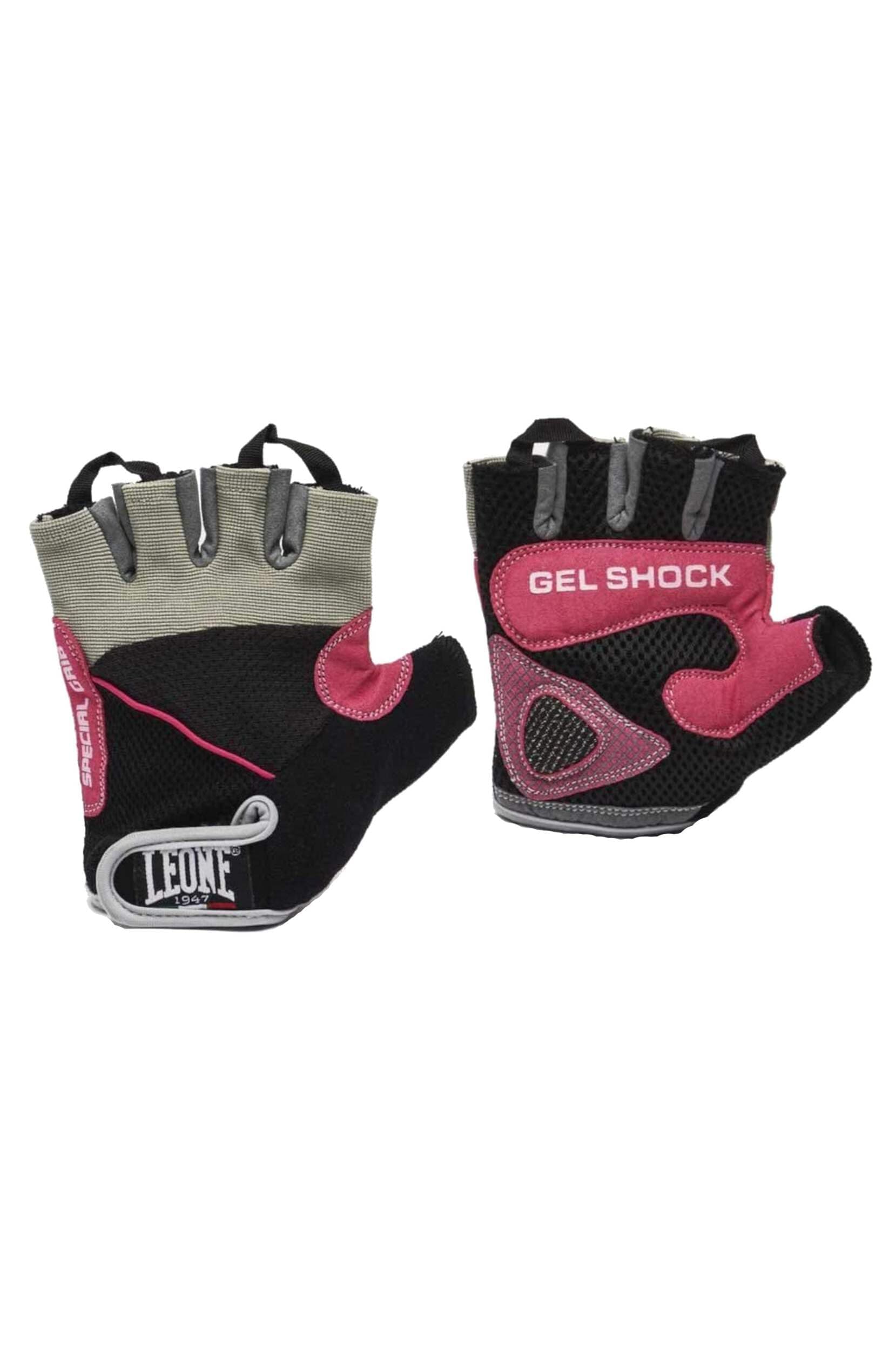 LEONE 1947, Gants de Gymnastique Pour Adultes Unisexe - Amortissage Élevé, Mains Libres Durant les Exercices, Taille S-X