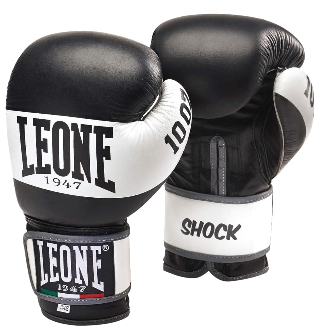 Gants de Boxe Mixtes LEONE 1947 Gn047 Pour Hommes et Femmes Entraînements Intenses Boîte de 2pcs