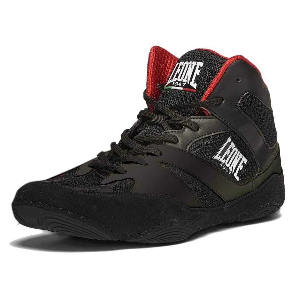 LEONE 1947 Chaussures DE Combat Luchador pour Hommes Entraînements Intensifs et Combats Virtuels Tech-Fit Équipement