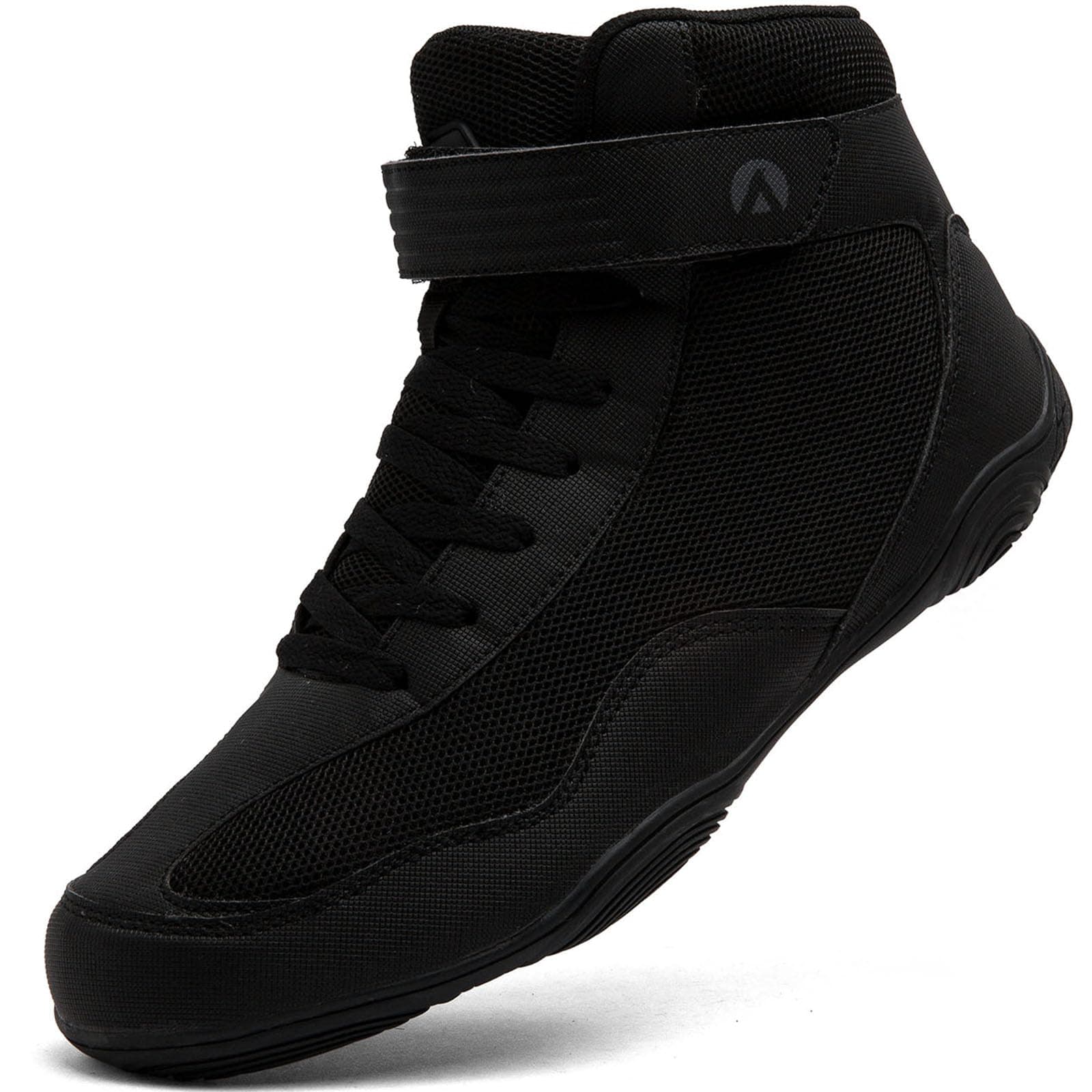 Mufanton Chaussures de Lutte pour Hommes Antidérapantes Bottes de Boxe et Arts Martiaux Hautement Performantes