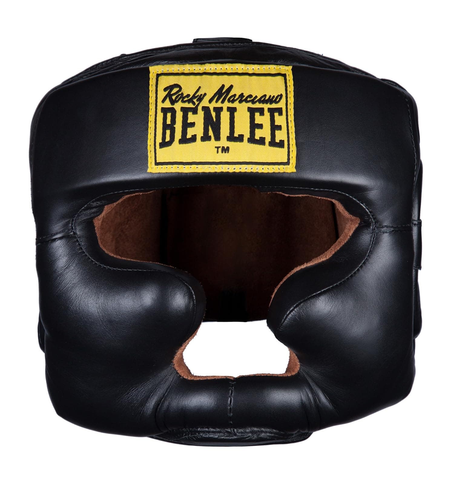Benlee Kopfschutz Leather Full Face Protection pour cyclistes et workers en milieu outdooravec protection maximale, resp