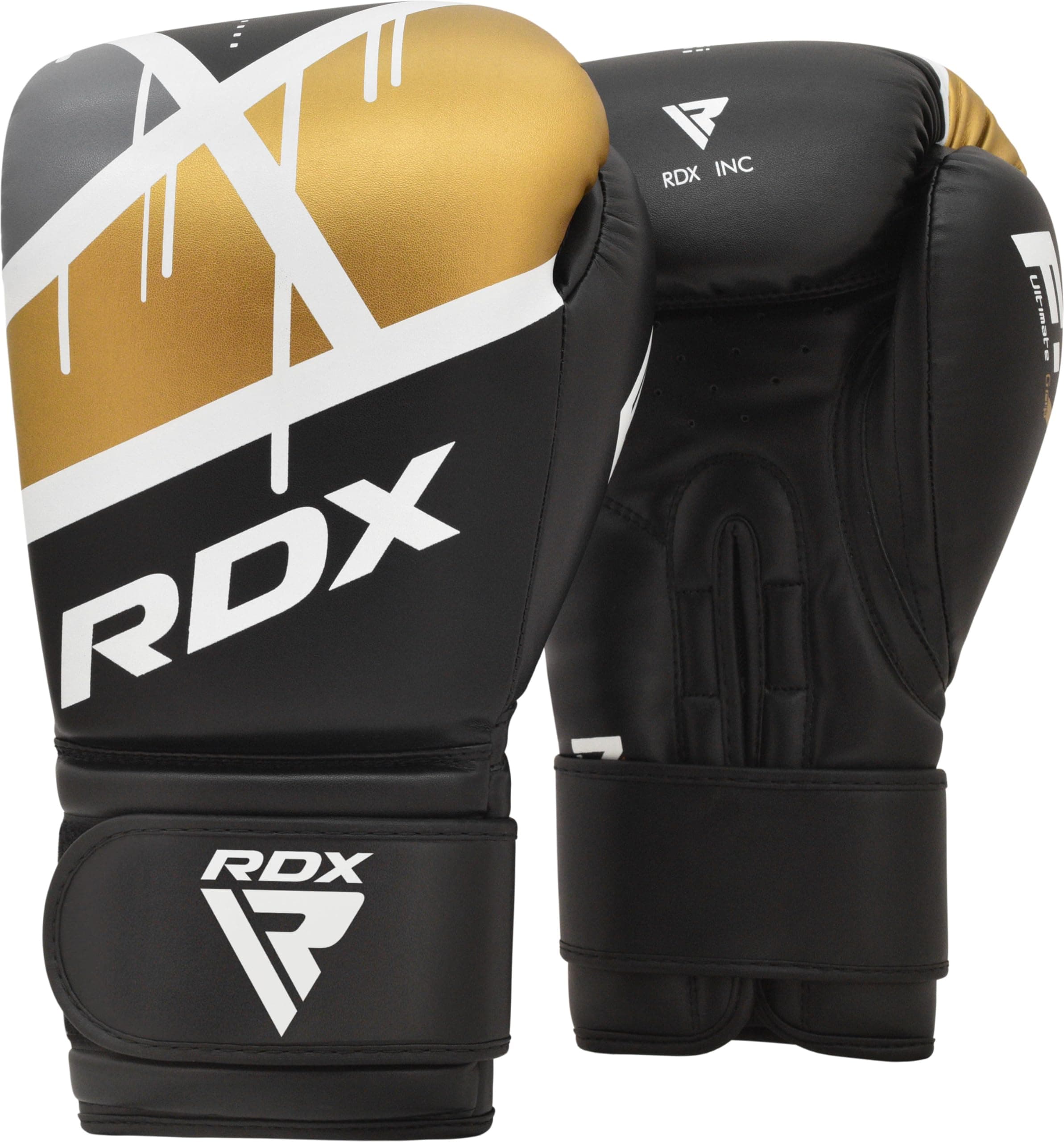 Gants de boxe Maya Hide RDX pour Muay Thai Adulte Homme Femme 10 oz | Éléments de sparring de qualité | Gants de frappe