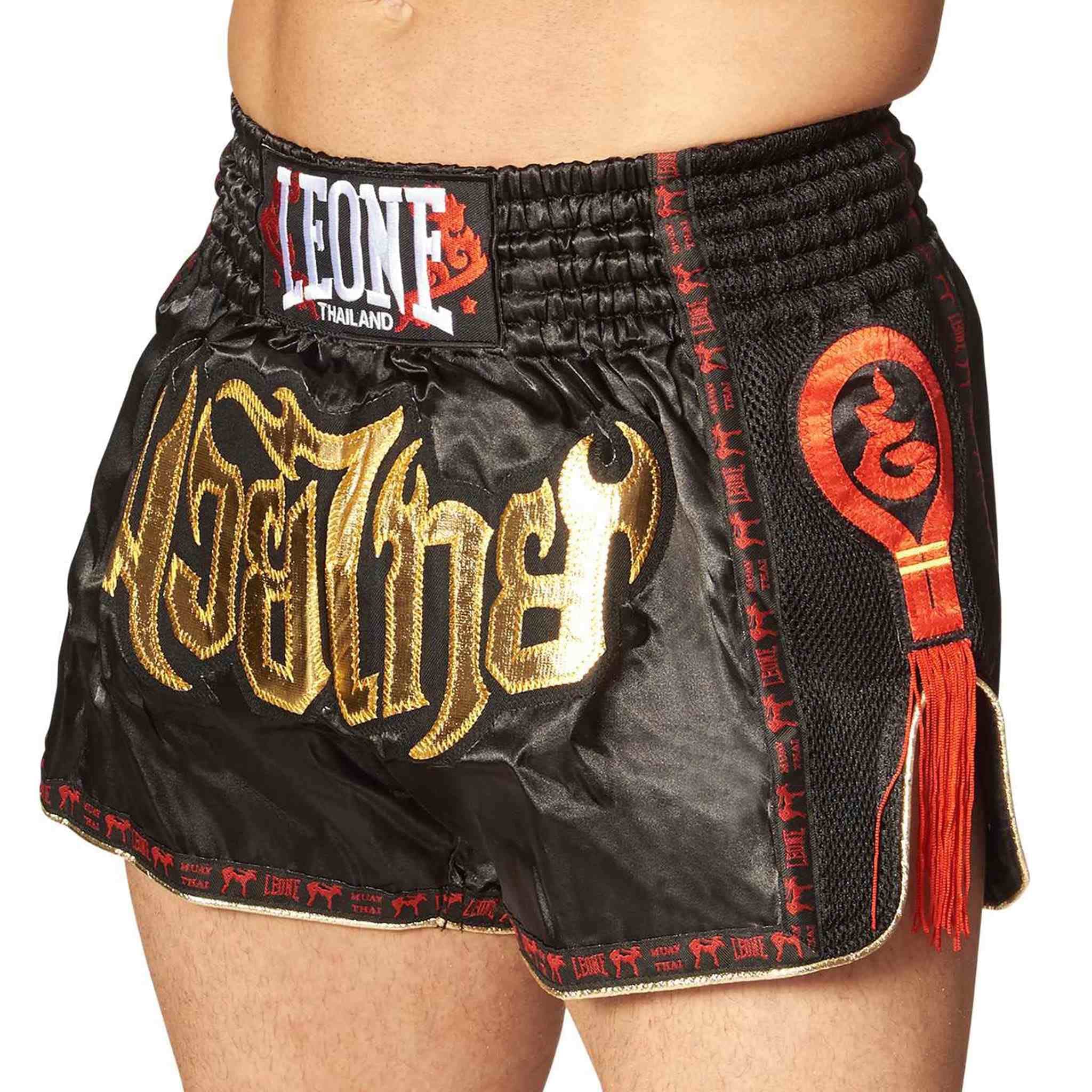 SEO Title: LEONE 1947 Courte Thai Courte Adulte - Mode Femmes et Hommes - Polyester Élastique - Taille S à XXL - Popular