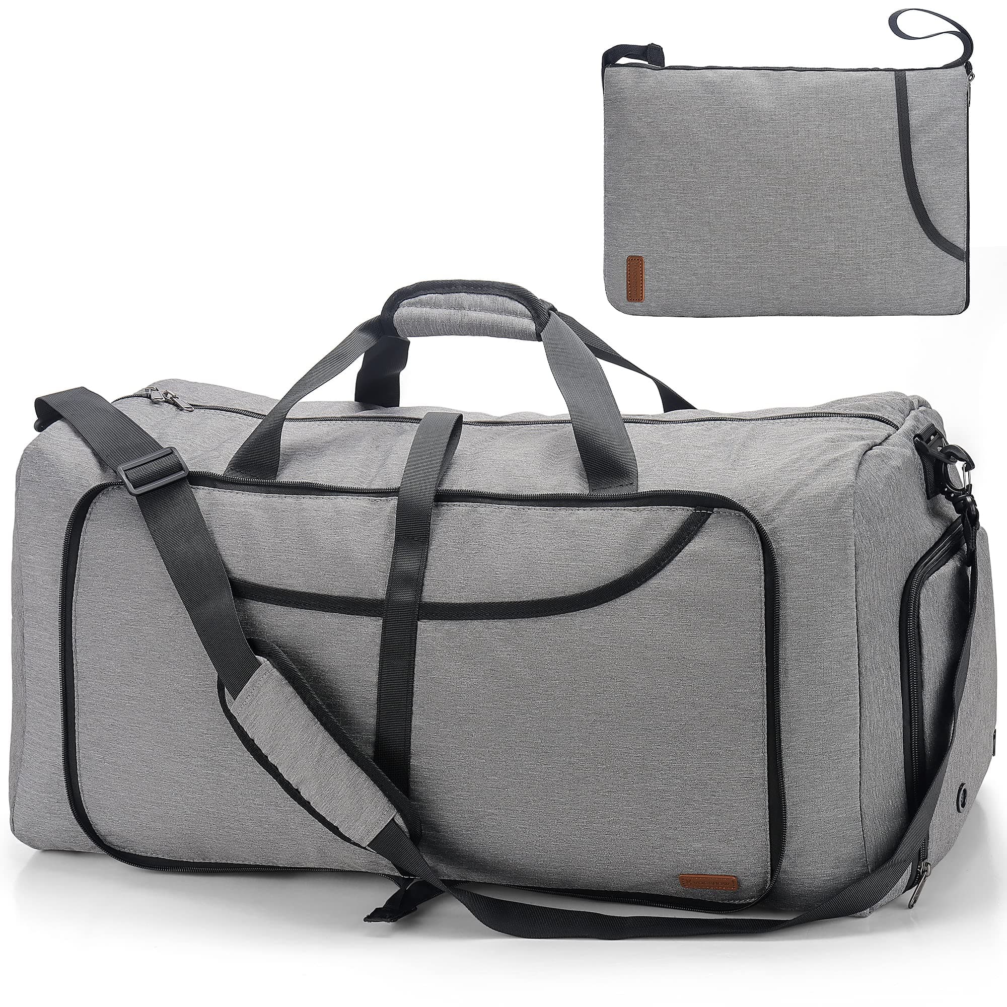 Sac de Voyage Vogshow Étanche Grande Capacité pour Homme et Femme (Gris, 80L)  
Sacs de Voyage Vogshow Étanche Idéaux po