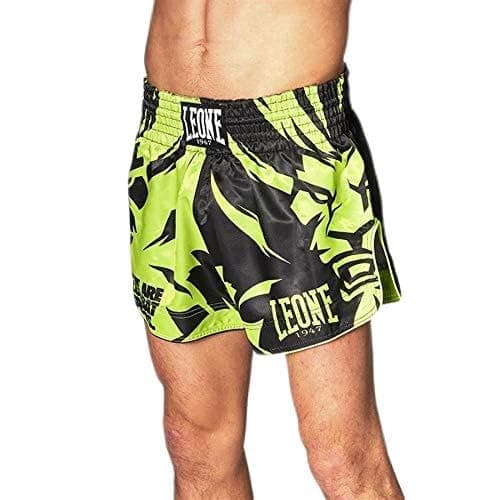 LEONE 1947 Chaussettes Courtes Kick-Thai Noires, Taille M - Chaussettes Anti-Ampoules pour CrossFit, Yoga, Art Martiaux