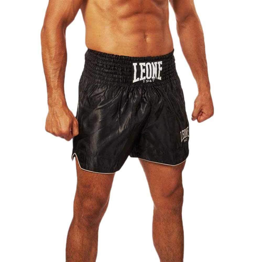 LEONE 1947 Short de Boxe Thai Compressif Mixte pour Entraînement - Modèle Ab766