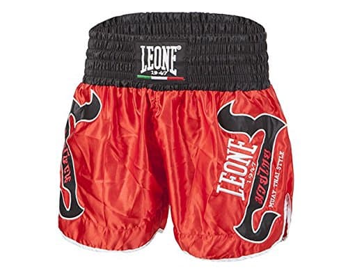 LEONE 1947 AB747 Short de Kick Boxing/Muay Thai pour Hommes - Combat - Générique - Taille US