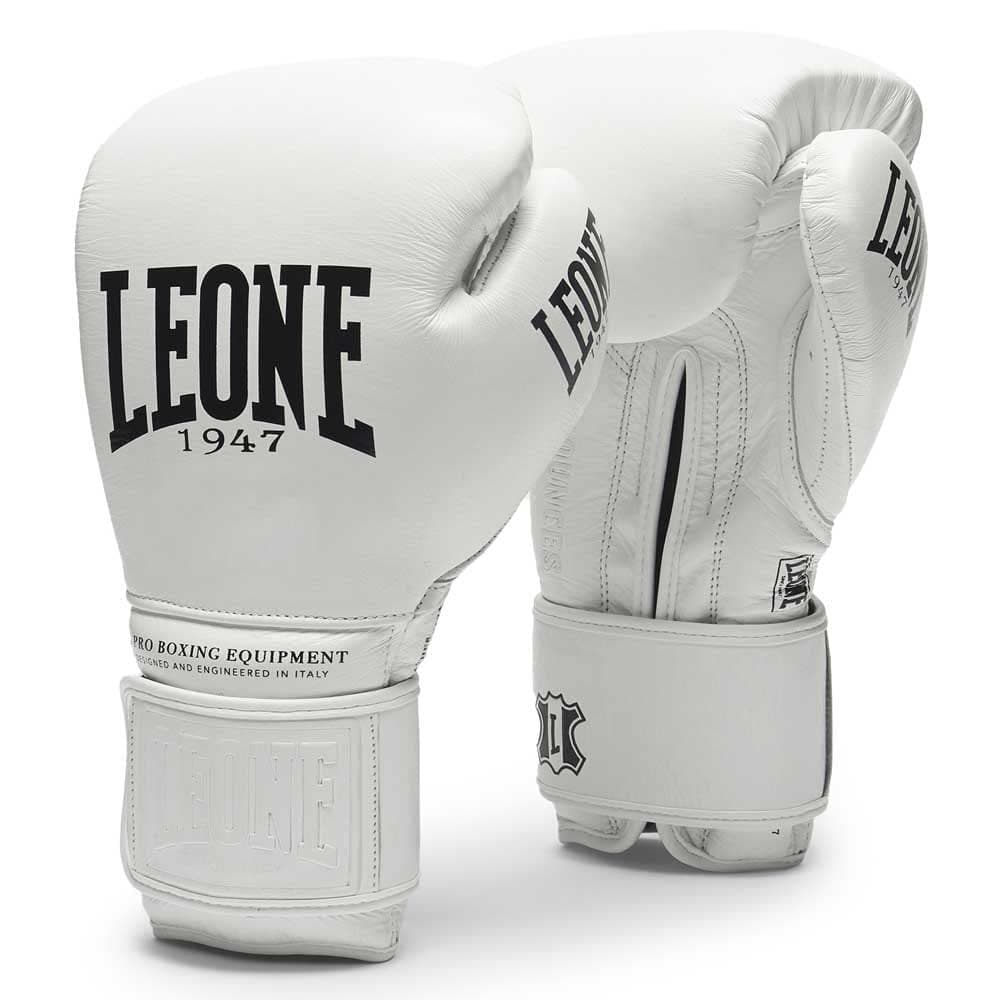 LEONE 1947 Lion Gants de Boxe pour Professionnels à l'Intérieur du Ring Avec Protection Avancée Middy