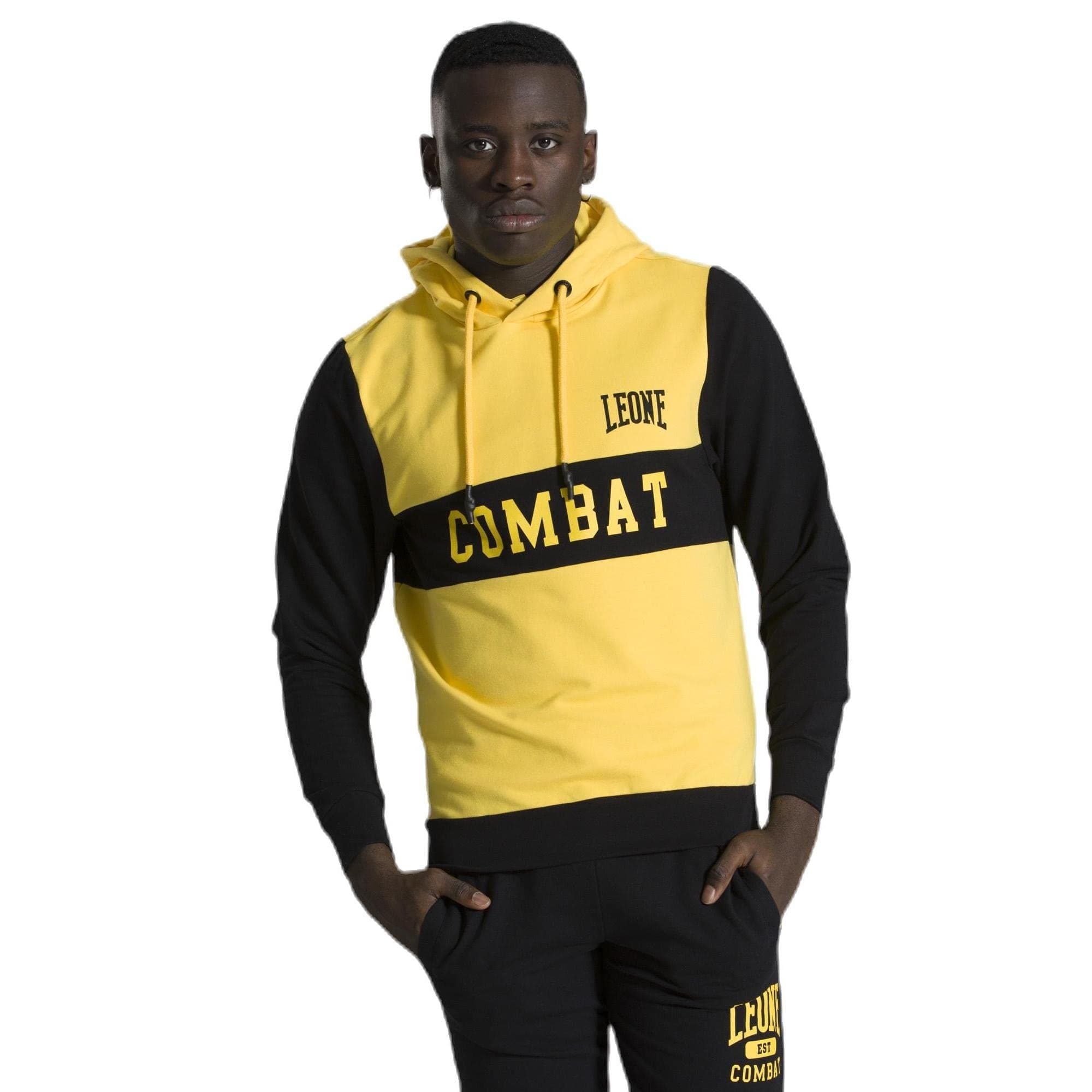 LEONE 1947 Sweat à Capuche de Combat pour Homme - Confortable et Respirant pour Activités Extérieures – Coupe Décontract