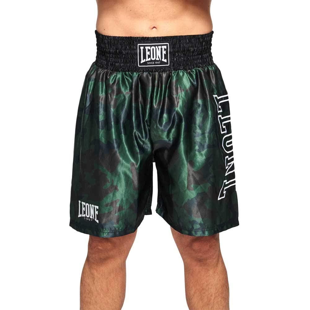 LEONE 1947 Short de boxe Camo Vert Sportifs Combattants