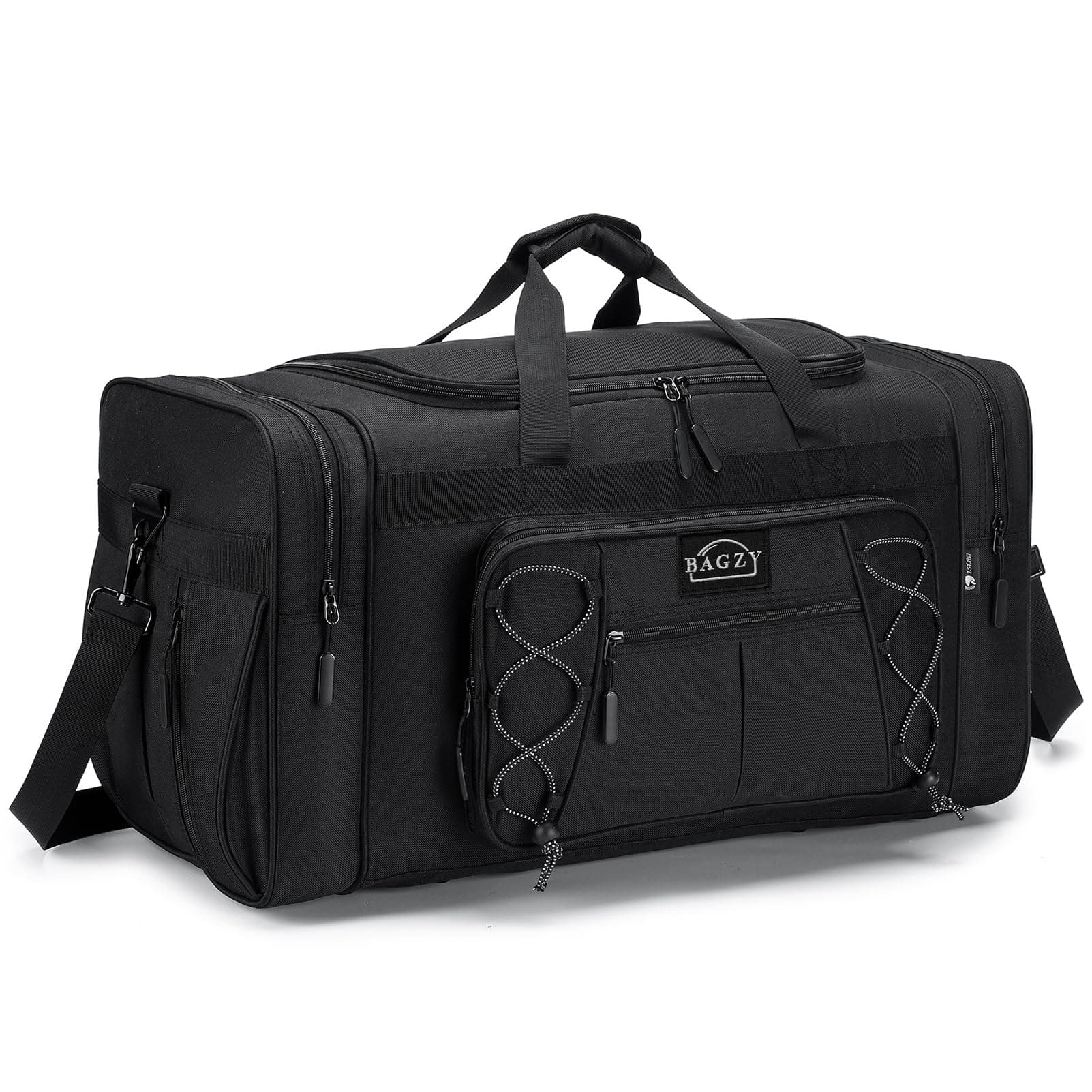 Sac de sport BAGZY grand 70L homme - parfait pour fitness, voyage et week-end | rangement efficace pour extérieur/campin