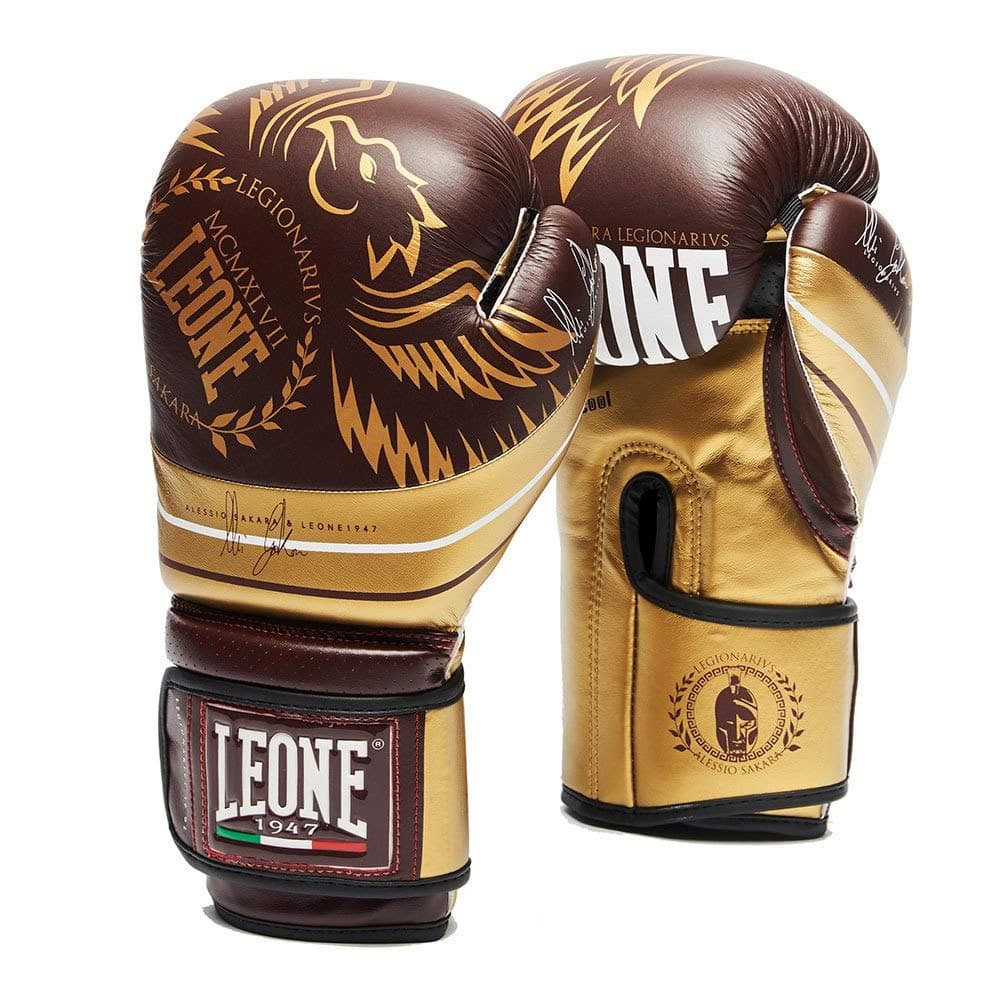 Gants de boxe Leone Legionarius 10 oz pour amateurs de boxe professionnels sur le ring et en entrainement