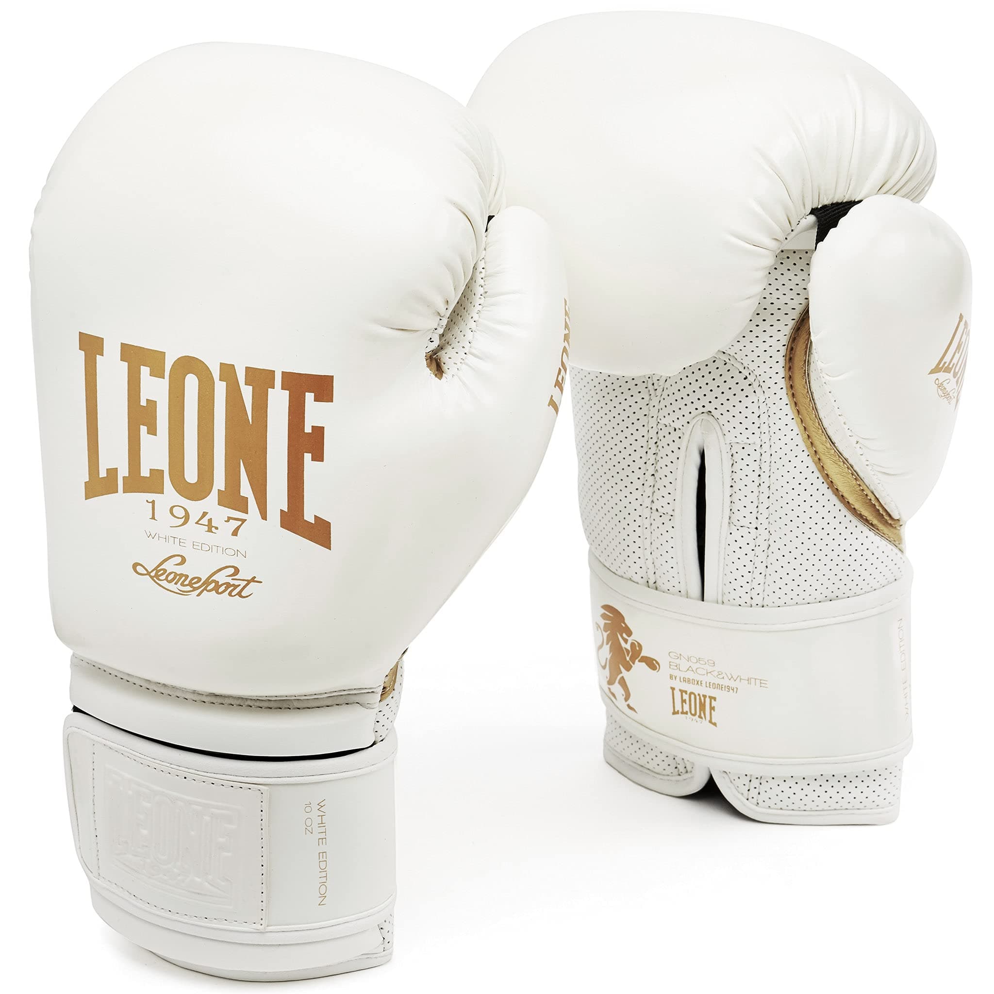 LEONE 1947 Gants de Boxe Adultes Mixte GN059 Sparring Gloves for Training & Combat, Durable & Comfortable Boxing Gloves
